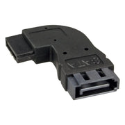 GK-01269 InLine SATA-adapter - mannelijk/vrouwelijk - Haaks naar rechts - Zwart