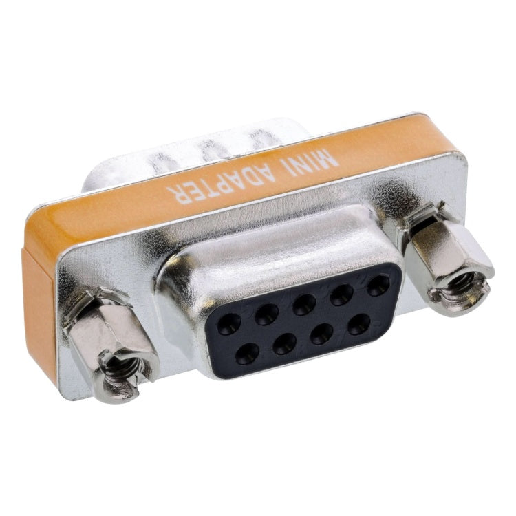 GK-01278 InLine Null Modem Adapter - DB9 Mannelijk / Vrouwelijk - Serieel - Zilver
