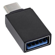 GK-01290 InLine USB adapter  - USB 3.2 Gen.2  - USB-C (m) naar USB-A (v) - OTG - Zwart