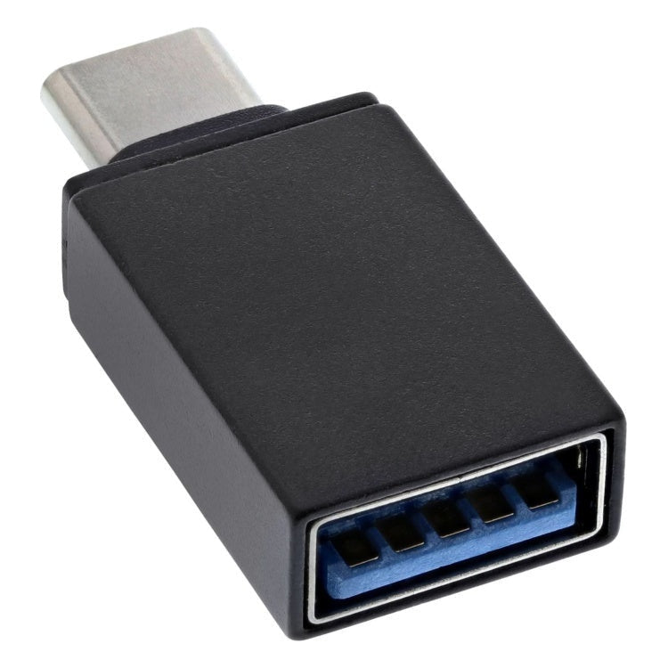 GK-01290 InLine USB adapter  - USB 3.2 Gen.2  - USB-C (m) naar USB-A (v) - OTG - Zwart