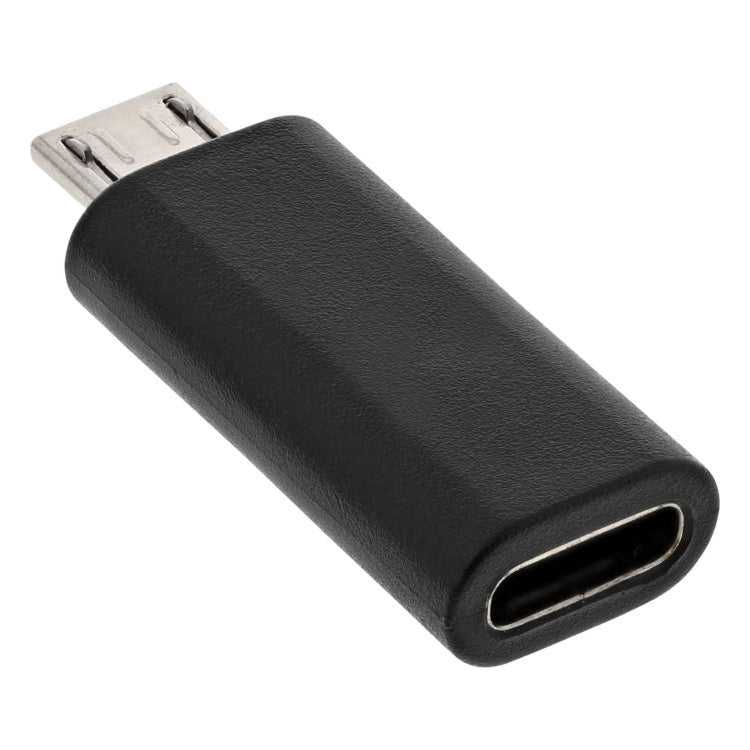 GK-01294 USB 2.0 Adapter - Micro-USB Mannelijk / USB-C Vrouwelijk - Zwart