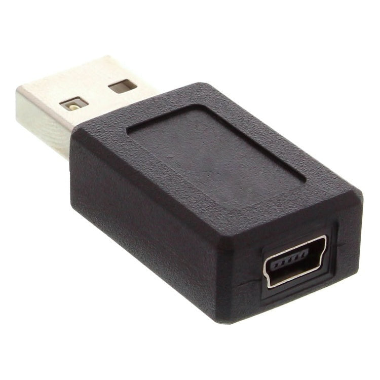 GK-01296 USB 2.0 Adapter - USB Mini-B (v) naar USB-A (m) - Zwart