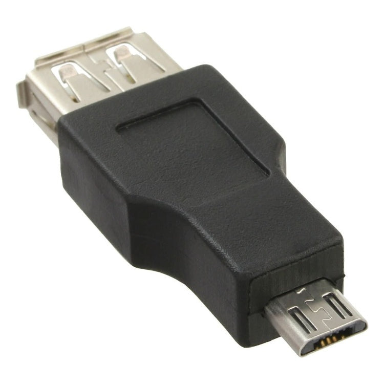 GK-01297 Inline USB Micro-B (m) - USB-A (v) adapter - USB2.0 - zwart