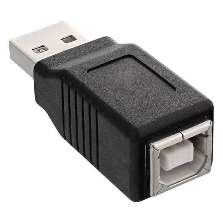 GK-01298 Inline USB-A (m) - USB-B (v) adapter - USB2.0 - zwart