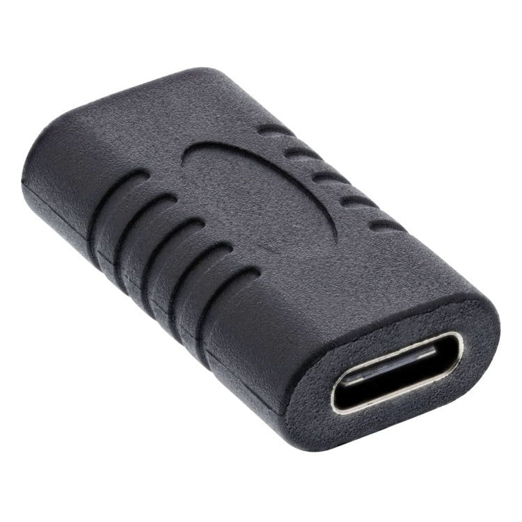 GK-01303 Inline USB  Adapter - USB 3.2 Gen 2 - USB-C Vrouwelijk naar USB-C Vrouwelijk - Zwart
