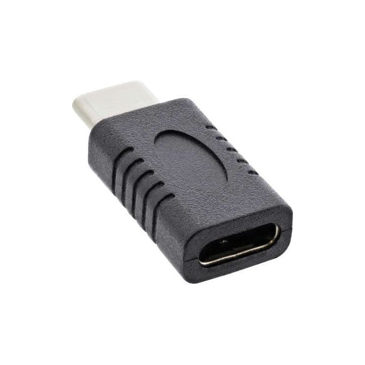 GK-01324 InLine USB adapter - 3.2 Gen.2 - USB-C (m) naar USB-C (v) - Zwart