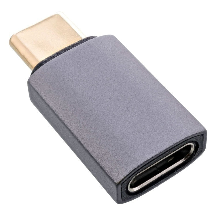 GK-01327 InLine USB adapter - USB 4.0 -  USB-C (m) naar USB-C (v) - 40 Gbps - PD 240W - 8K 60Hz -  Aluminium