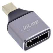 GK-01329 InLine® DisplayPort 1.4-adapter - DP (v) naar Mini DP (m), 8K UHD - Verguld