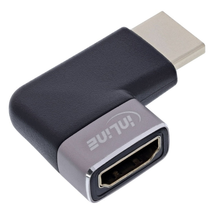 GK-01339 InLine HDMI-adapter - HDMI A (m/v) - 90° naar rechts - 8K UHD