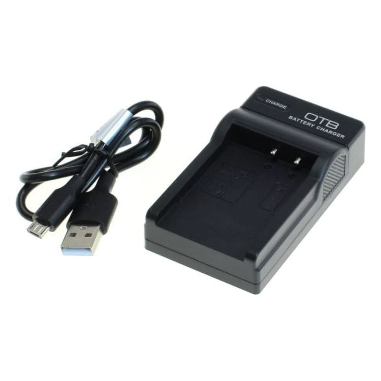 GK-01353 OTB lader voor camera accu - Geschikt voor Fuji NP-50 / NP-48, Pentax D-LI68 en Kodak KLIC-7004 - Zwart