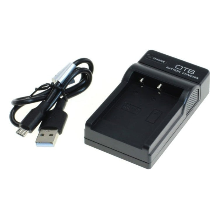 GK-01356 OTB lader voor camera accu - Geschikt voor Medion DC-8300 / Premier DS-8330 / Rollei DP-8300 - Zwart