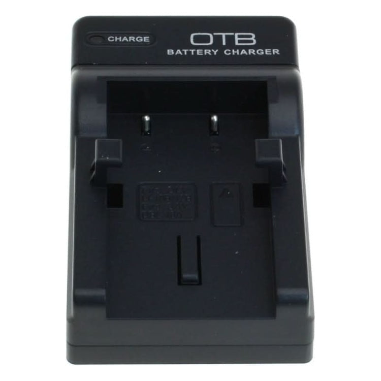 GK-01359 OTB lader voor camera accu - Geschikt voor Olympus LI-10B / LI-12B / Sanyo DB-L10A - Zwart