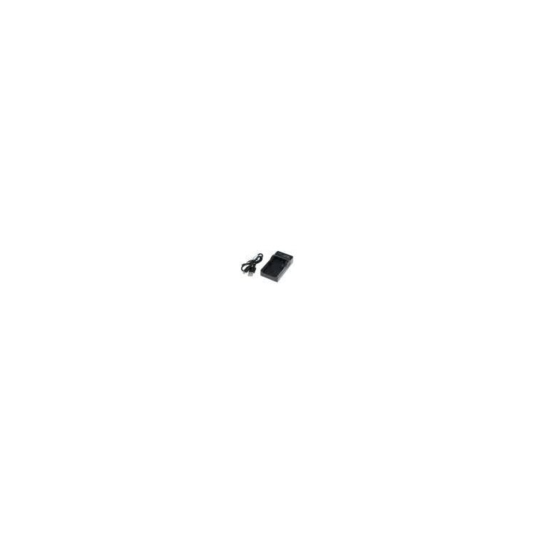 GK-01359 OTB lader voor camera accu - Geschikt voor Olympus LI-10B / LI-12B / Sanyo DB-L10A - Zwart
