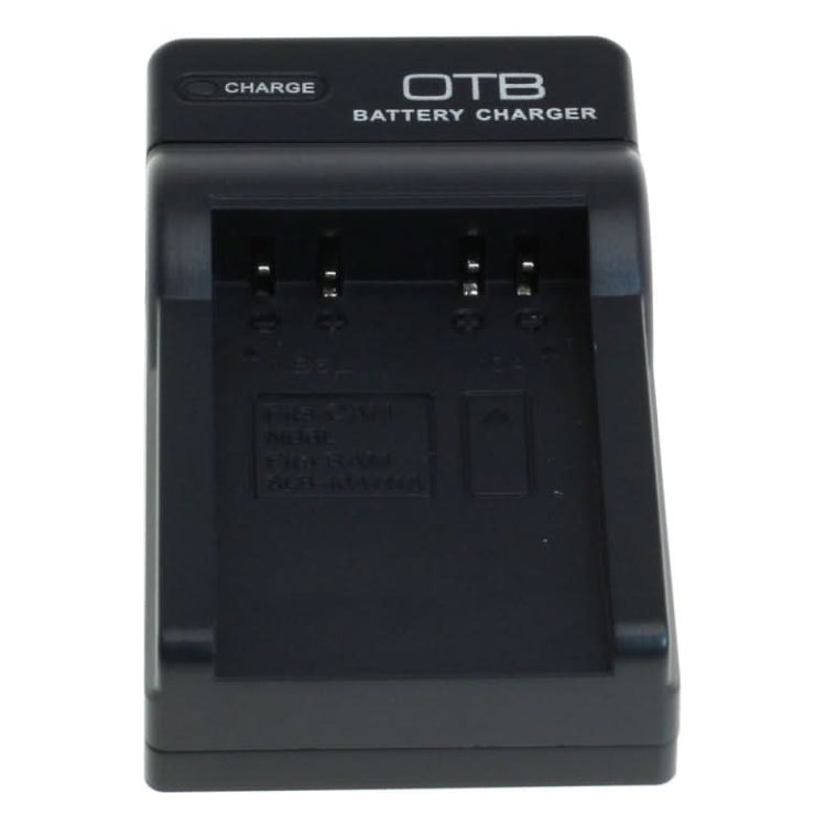 GK-01362 OTB lader voor camera accu - Geschikt voor Samsung SLB-10A / SLB-11A / Canon NB-6L - Zwart