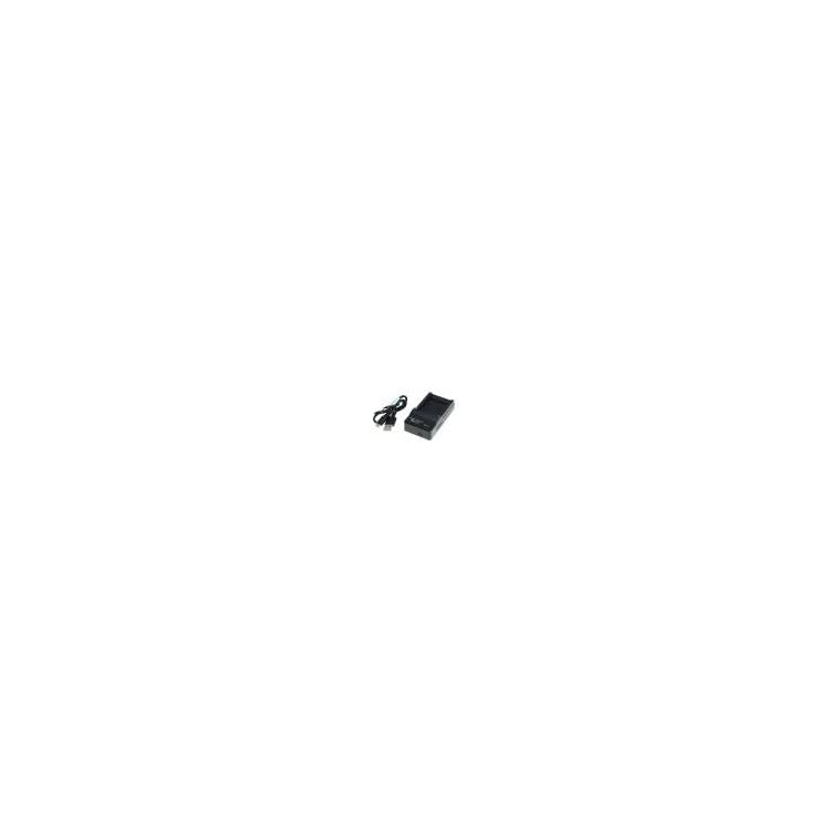 GK-01362 OTB lader voor camera accu - Geschikt voor Samsung SLB-10A / SLB-11A / Canon NB-6L - Zwart