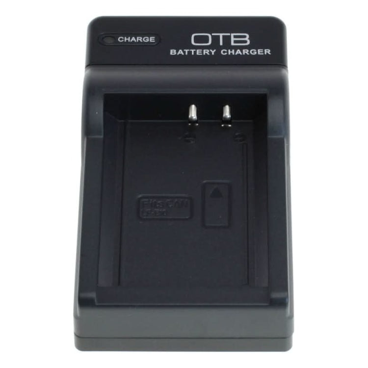 GK-01366 OTB lader voor camera accu - Geschikt voor Canon LP-E10 - Zwart