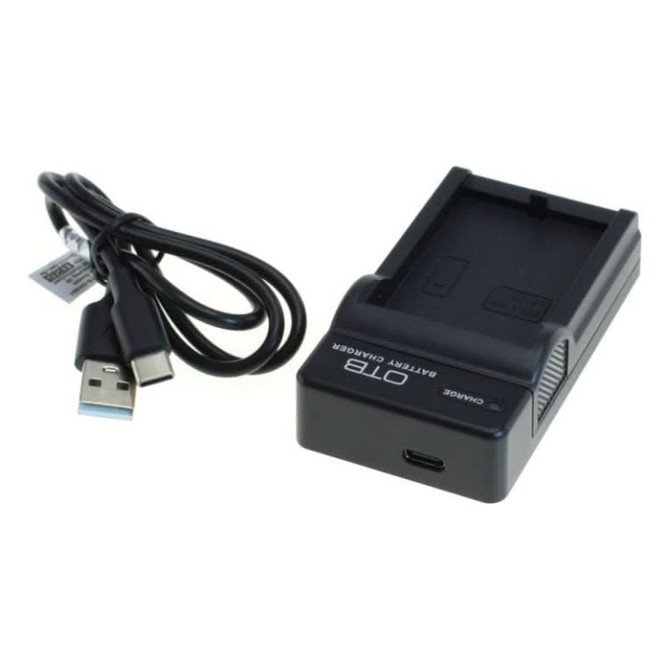 GK-01368 OTB lader camera accu - Geschikt voor Canon LP-E5 - Zwart