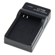GK-01377 OTB lader voor camera accu - Geschikt voor Fuji NP-60 / Samsung SLB-0837 / Kodak KLIC-5001 - Zwart