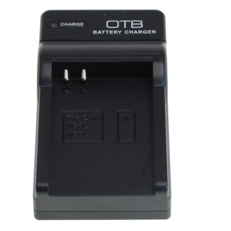 GK-01377 OTB lader voor camera accu - Geschikt voor Fuji NP-60 / Samsung SLB-0837 / Kodak KLIC-5001 - Zwart
