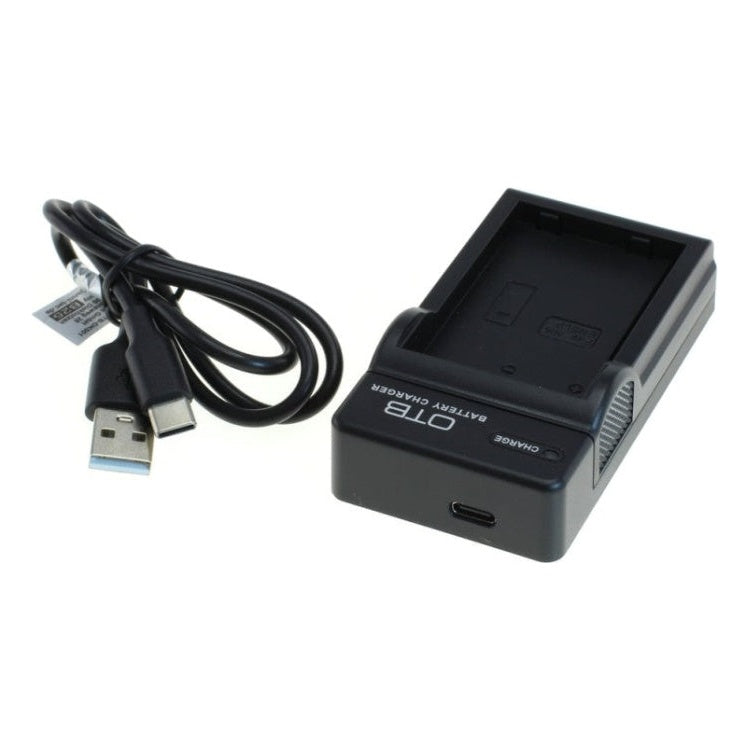 GK-01384 OTB lader voor camera accu - Geschikt voor Nikon EN-EL9 - Zwart