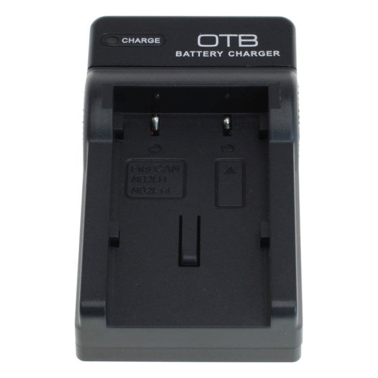 GK-01388 OTB lader voor camera accu - Geschikt voor Panasonic BCF10E / BCG10E / BCJ13E - Zwart