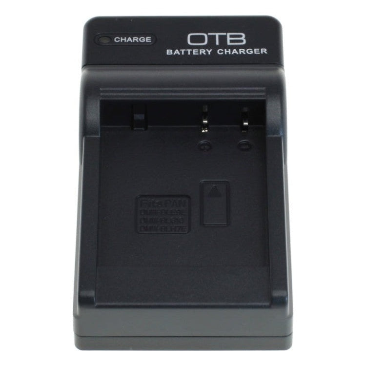 GK-01390 OTB lader voor camera accu - Geschikt voor Panasonic DMW-BLG10 / DMW-BLE9 / DMW-BLH7E - Zwart