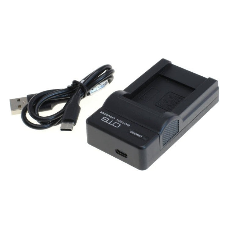 GK-01394 OTB lader voor camera accu - Geschikt voor Pentax D-LI88 / Sanyo DB-L80 / Nikon EN-EL19 - Zwart