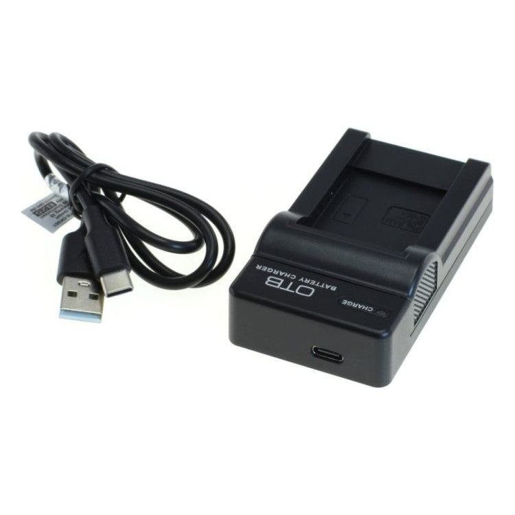 GK-01395 OTB lader voor camera accu - Geschikt voor Samsung BP-70A / BP-85A - Zwart