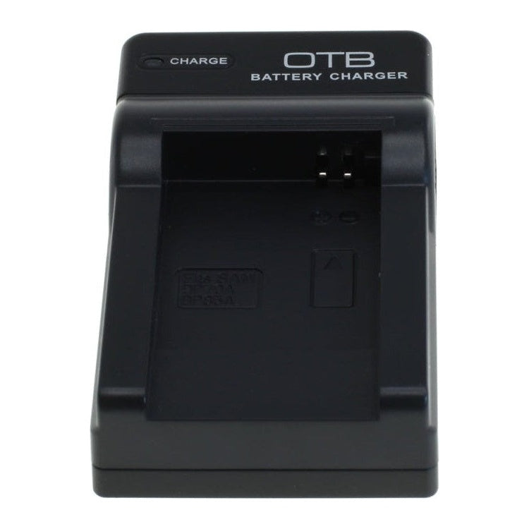 GK-01395 OTB lader voor camera accu - Geschikt voor Samsung BP-70A / BP-85A - Zwart