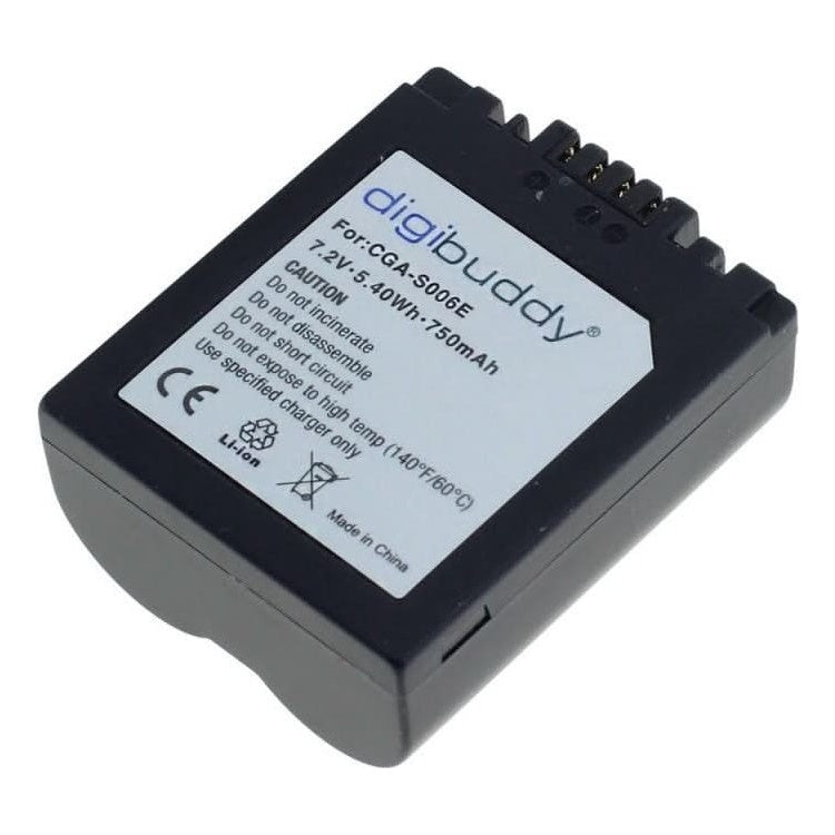 GK-01398 Camera Accu voor Leica BP-DC5 en Panasonic CGA-S006 / CGR-S006 / DMW-BMA7 - 750 mAh