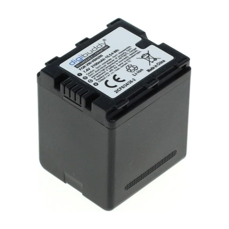 GK-01403 Camera accu voor Panasonic VW-VBN260 - 2100 mAh
