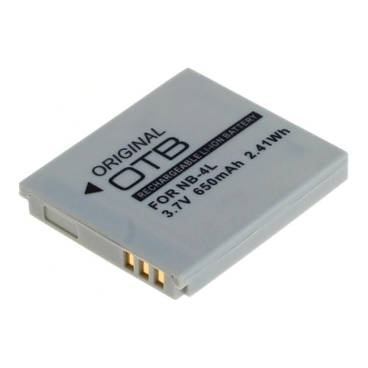 GK-01425 Camera accu voor Canon NB-4L - 650 mAh