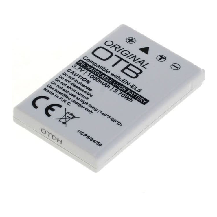 GK-01450 Camera accu voor Nikon EN-EL5 - 1000 mAh
