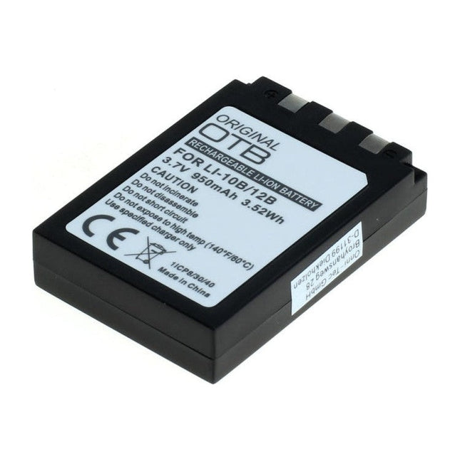 GK-01455 Camera accu voor Olympus Li-10B, Li-12B en Sanyo DB-L10 - 950 mAh