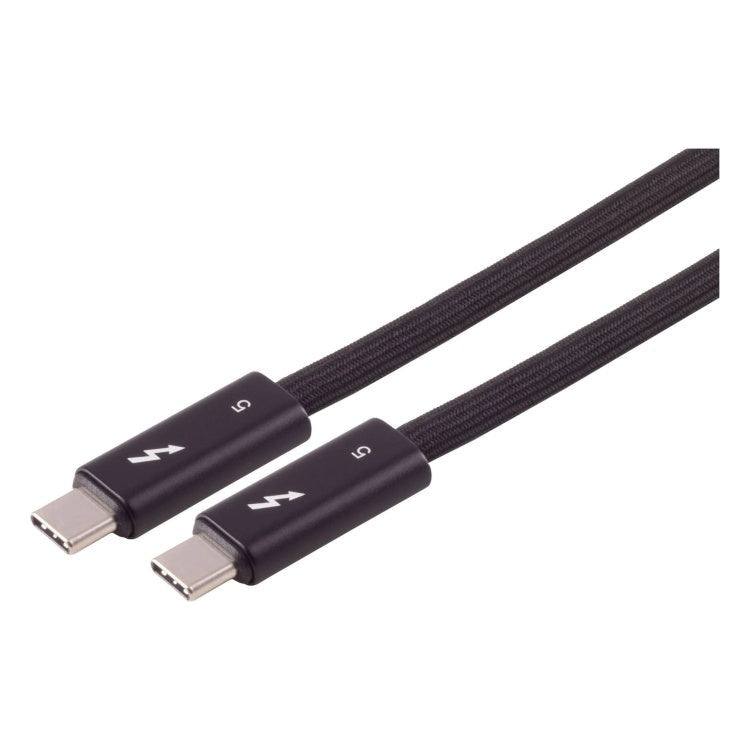 GK-11150 UltraFlex Thunderbolt 5 kabel - USB-C naar USB-C - PD 240 watt - Thunderbolt 5.0 - 2 meter -  Zwart