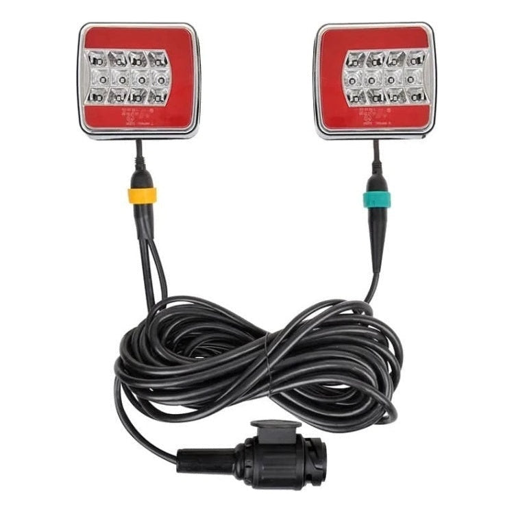 GK-11265 LED aanhangerverlichtingsset met magneten - 13-polig - 7,5 m kabel - ProPlus