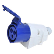 GK-11296 ProPlus CEE opbouw wandcontactdoos 16A - 230V - IP44 - Blauw/Wit