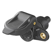 GK-11308 2-polige stekkerdoos DIN 9680 - 12/24V - PVC - zwart