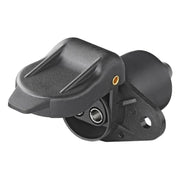 GK-11309 3-polige stekkerdoos PVC - 12/24V - 5A - zwart