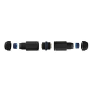 GK-11315 RJ45 Cat.6 koppeling - IP67 - waterdicht - 2x RJ45 F/F