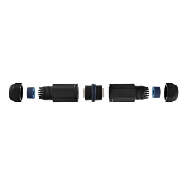 GK-11315 RJ45 Cat.6 koppeling - IP67 - waterdicht - 2x RJ45 F/F