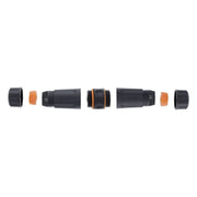 GK-11317 Cat.6A koppeling RJ45 - IP68 - 2x RJ45 F/F - afgeschermd - M23 x 1,5