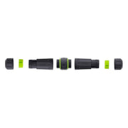 GK-11318 Patchkabelkoppeling Cat.6A - IP68 - 2x RJ45 - afgeschermd - M20