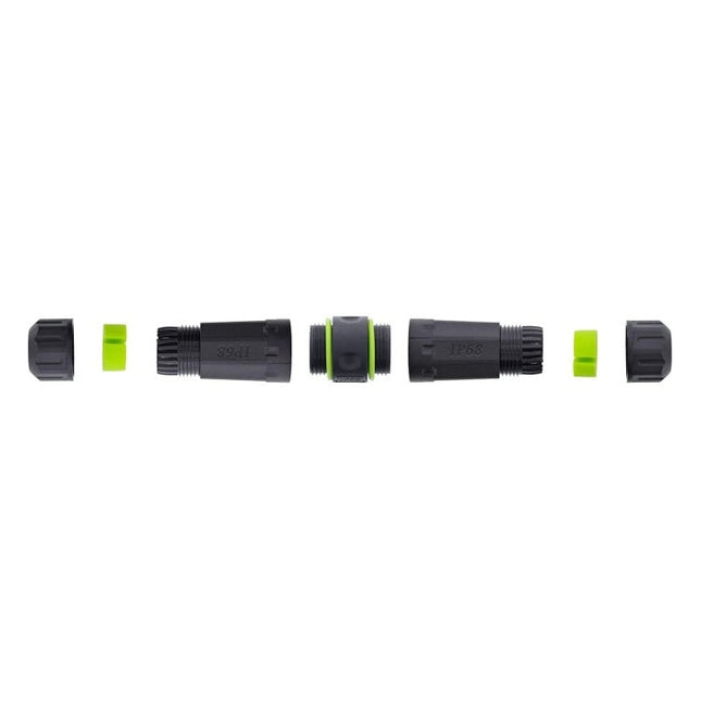 GK-11318 Patchkabelkoppeling Cat.6A - IP68 - 2x RJ45 - afgeschermd - M20