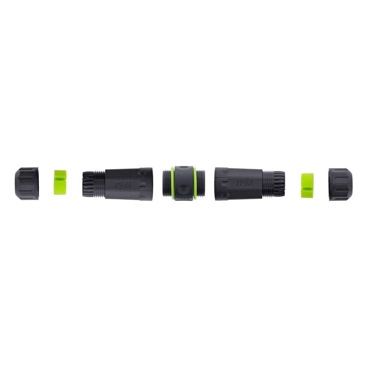 GK-11318 Patchkabelkoppeling Cat.6A - IP68 - 2x RJ45 - afgeschermd - M20