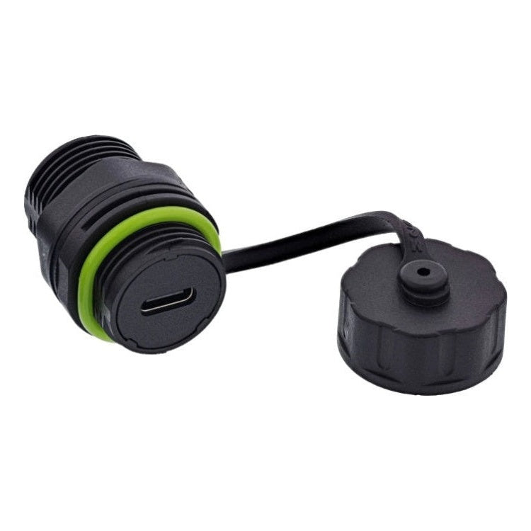 GK-11320 USB-C koppeling mini IP68 - 2x USB-C (afgeschermd)