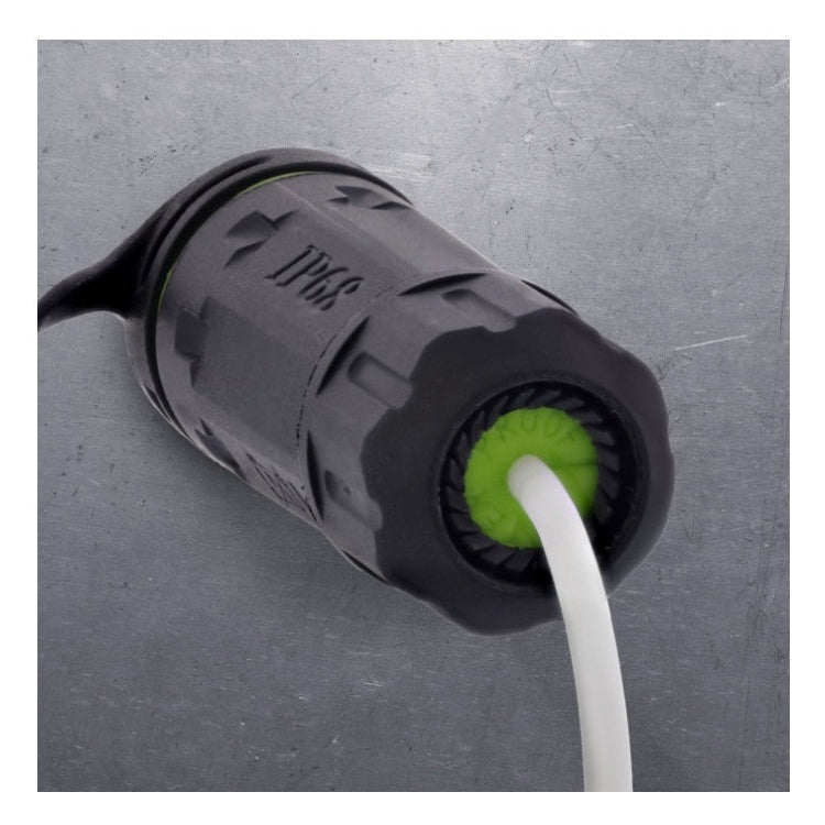 GK-11327 USB-C-koppeling, kort, IP68, 2x USB-C-aansluiting, afgeschermd