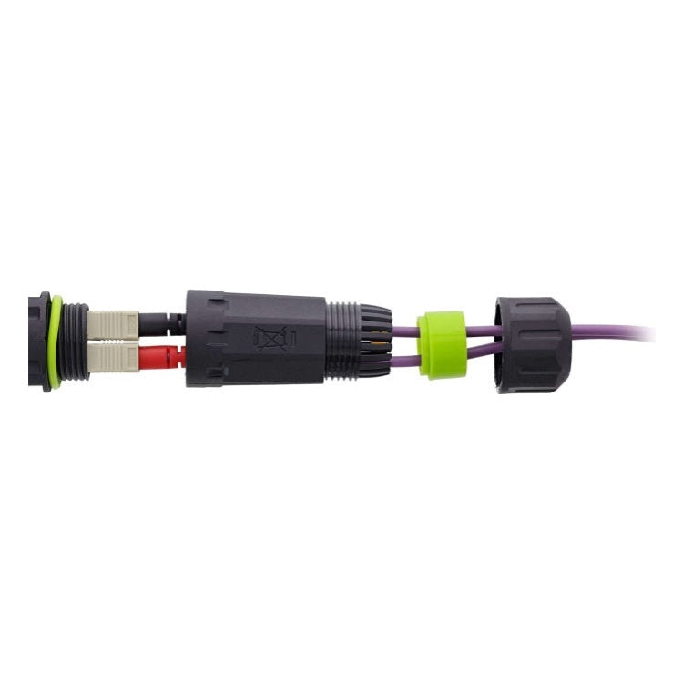 GK-11330 Glasvezelkoppeling SC - kort model - IP68 - 2x2 SC - M20