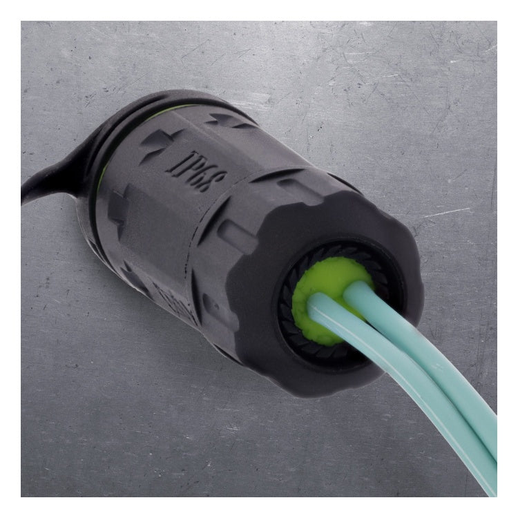 GK-11331 SC glasvezelkoppeling SC female naar SC female IP68 M20 duplex singlemode