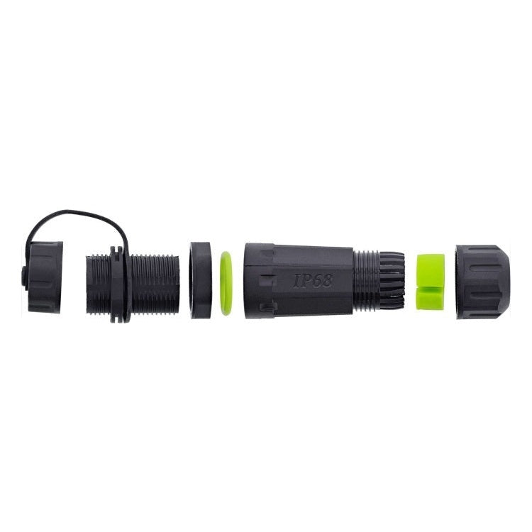 GK-11333 Patchkabelkoppeling Cat.6A - kort - IP68 - 2x RJ45 - afgeschermd